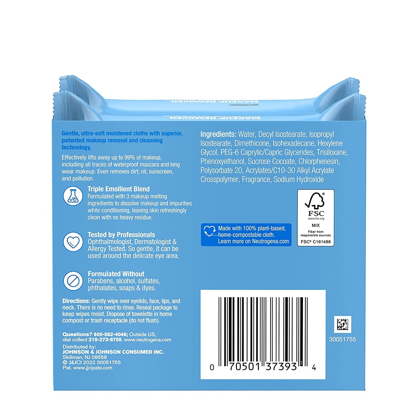Neutrogena® Makeup Remover Wipes