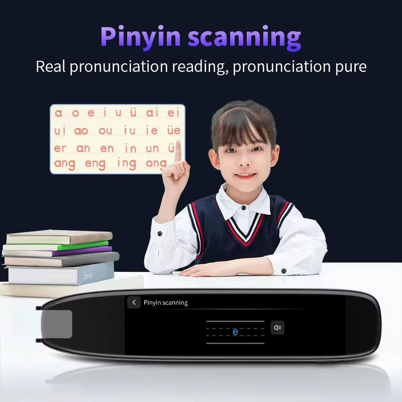 S65 Translation Pen Real Time Intelligent Text Scanning Point Reading Learning Smart Voice Translator Device Recording Pen