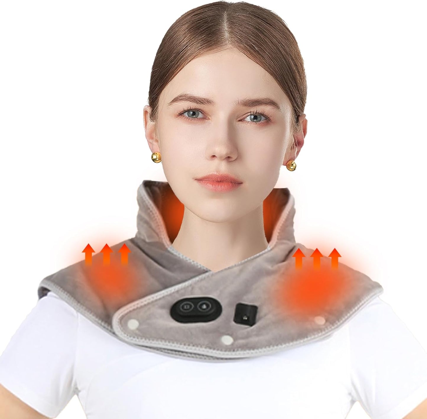 Neck Heating Pad with Vibration