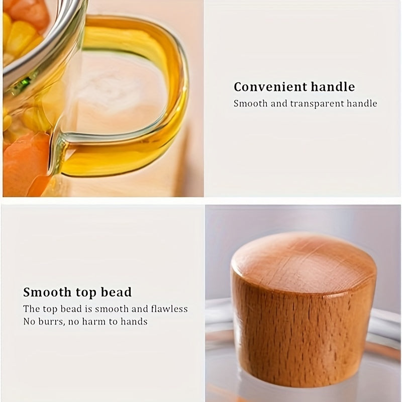 50oz Borosilicate Glass Cooking Pot