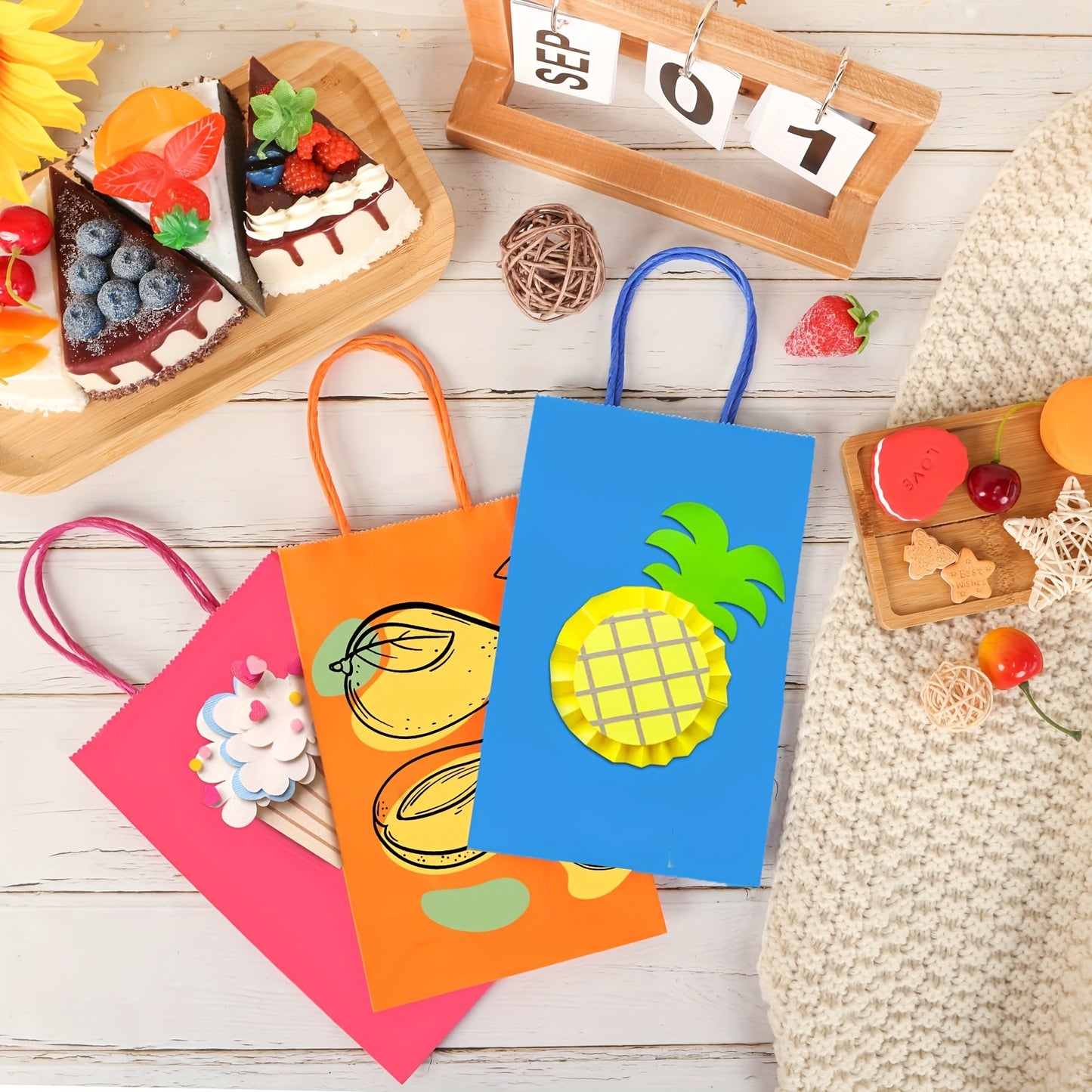 10-Color Assortment Gift Bags