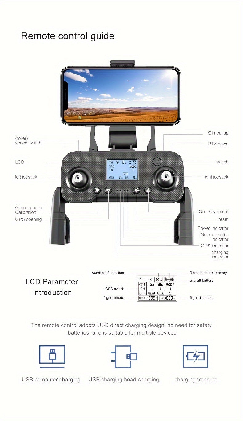 RG106PRO GPS Smart Drone