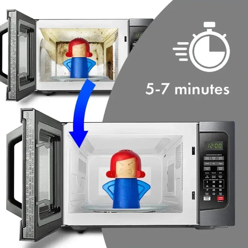 Angry Mama Microwave Oven Steam Cleaner