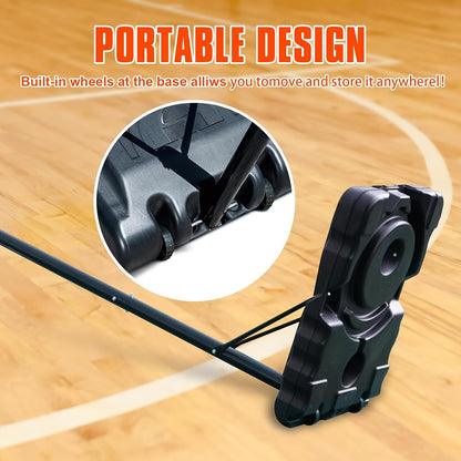 Portable 44in Outdoor Basketball Hoop