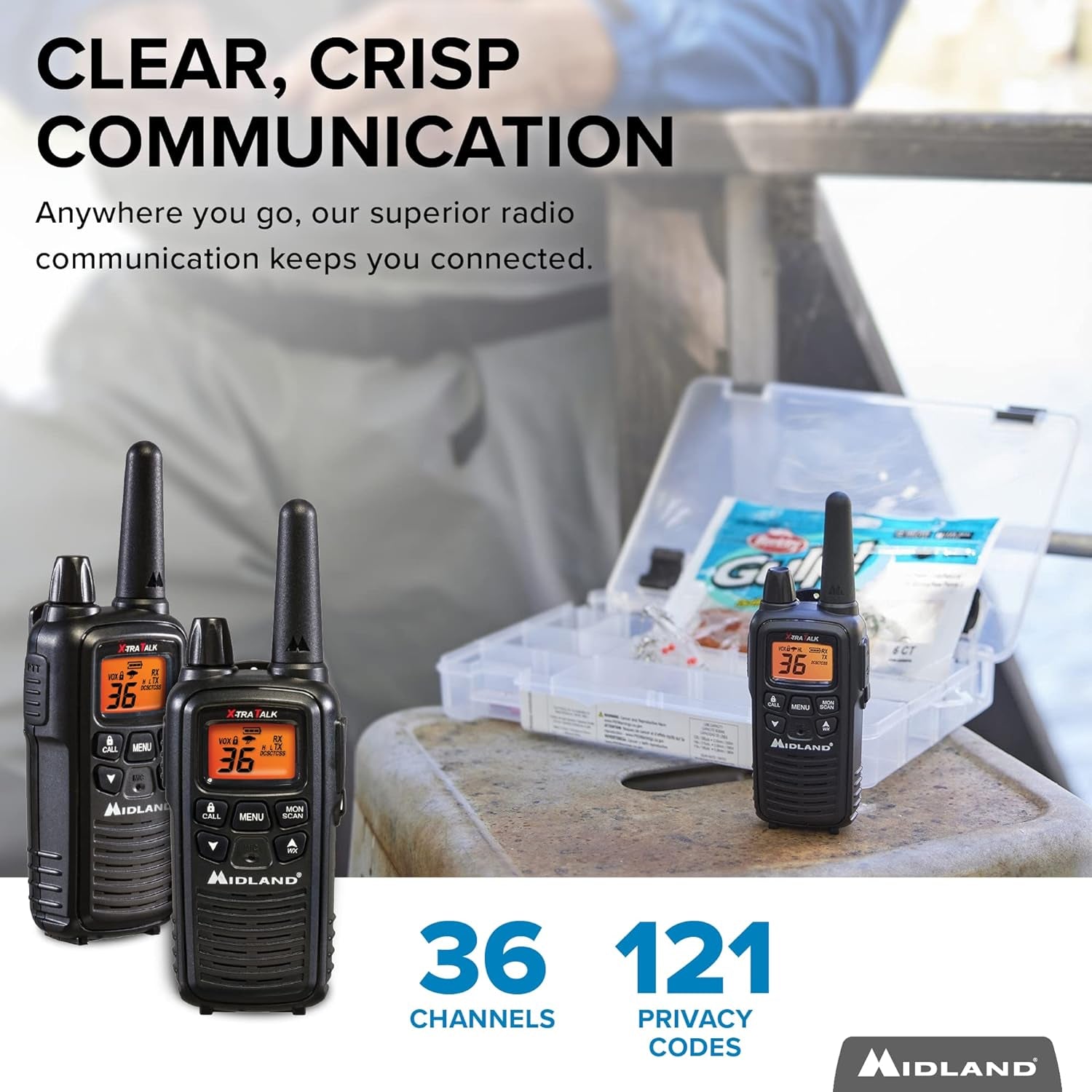 MIDLAND 2-way Portable Radio