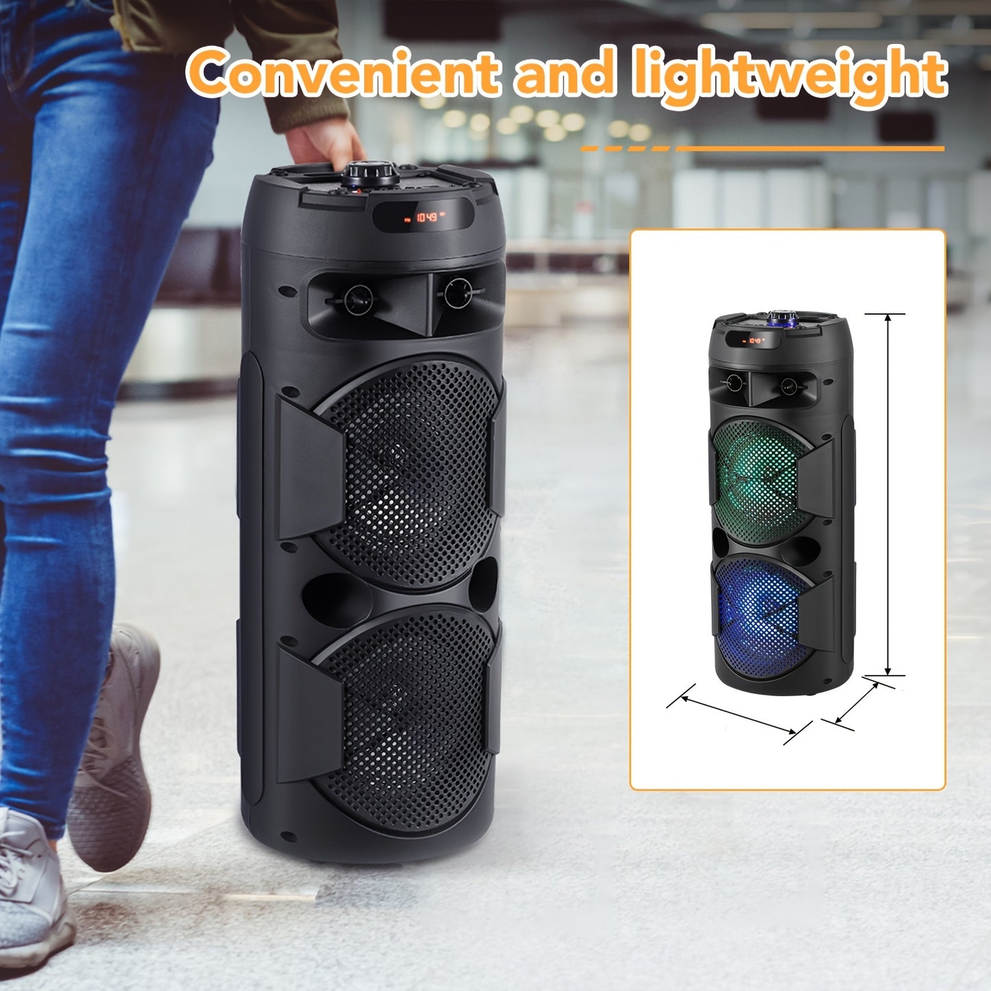 Portable PA Speaker System