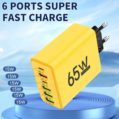 65W Multi-Port Charger