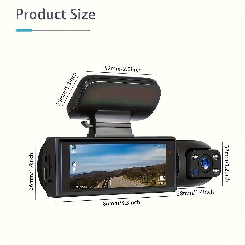 1080P Dual Camera Dash Cam