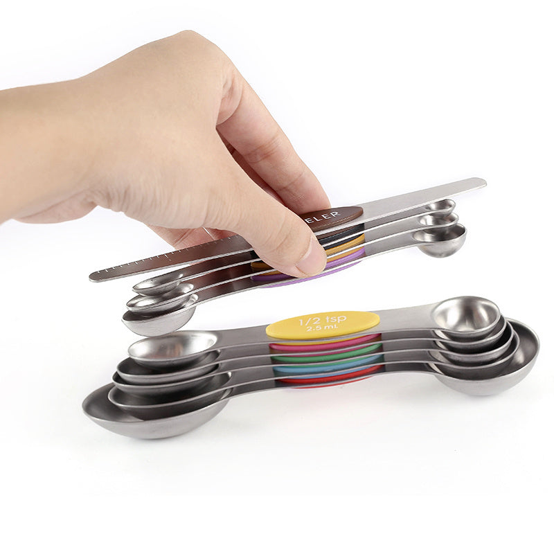 9pc Magnetic Measuring Spoon Set