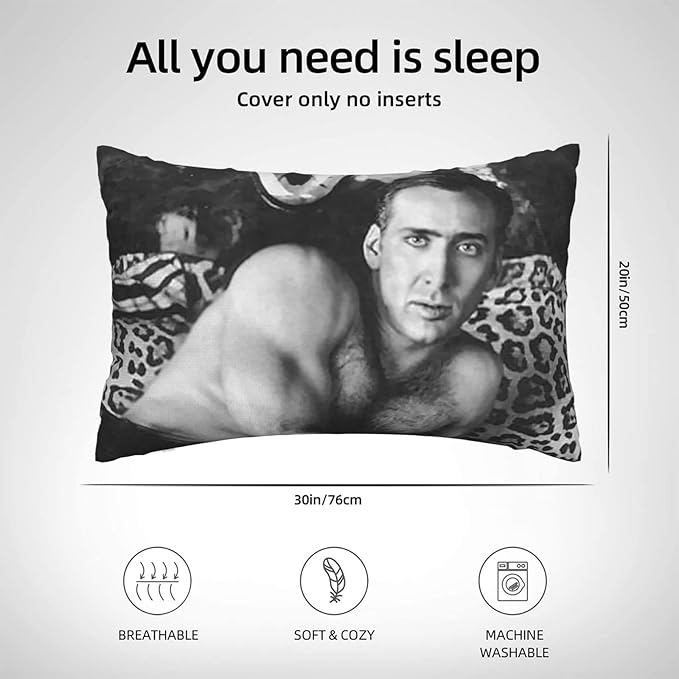 Nicolas Cage Pillowcase Cover