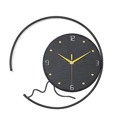 Large 15" Black Wall Clock