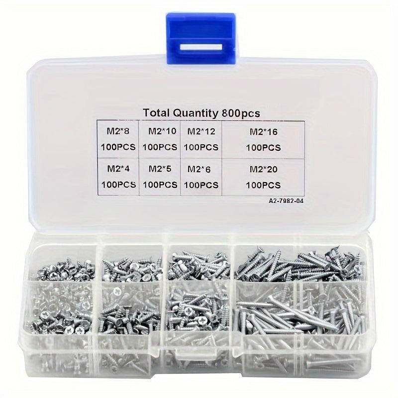 800pc Screw Set