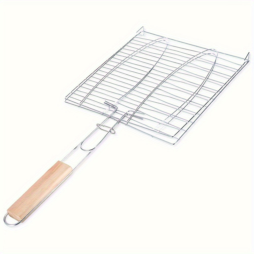 Folding BBQ Grill Basket