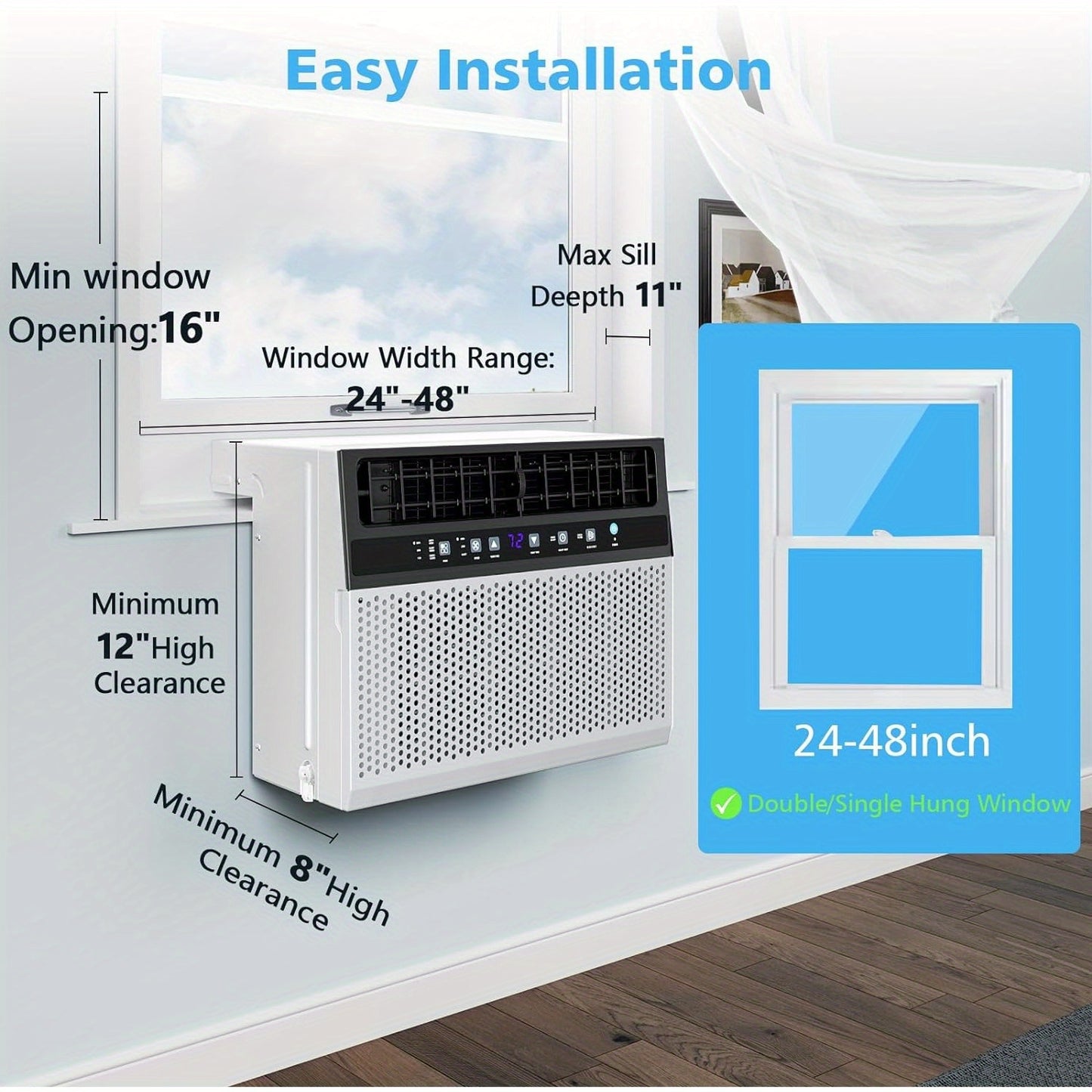 Window A/C Unit 10,000 BTU