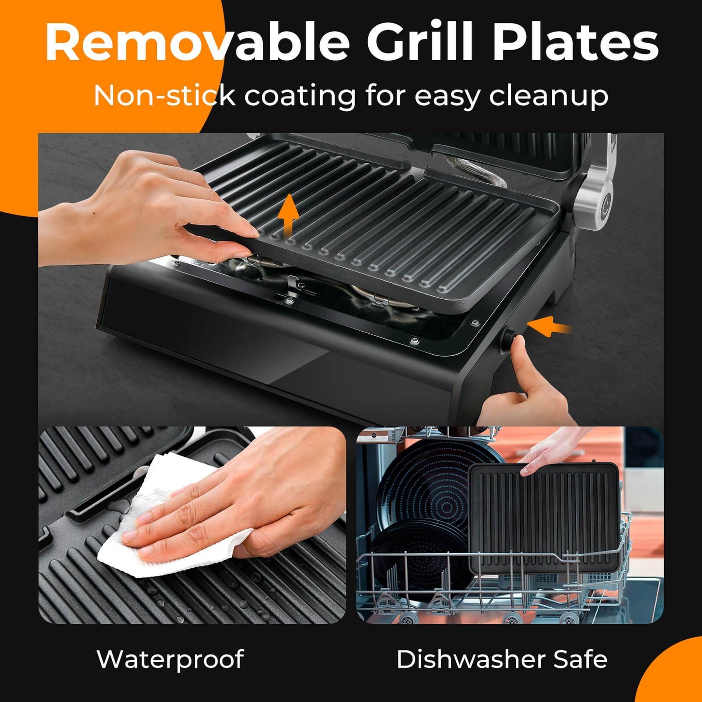 Gymax Panini Deluxe Sandwich Grill