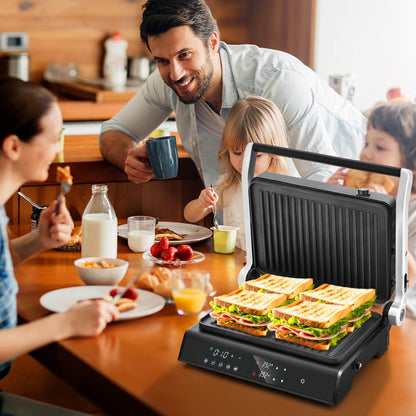 Gymax Panini Deluxe Sandwich Grill