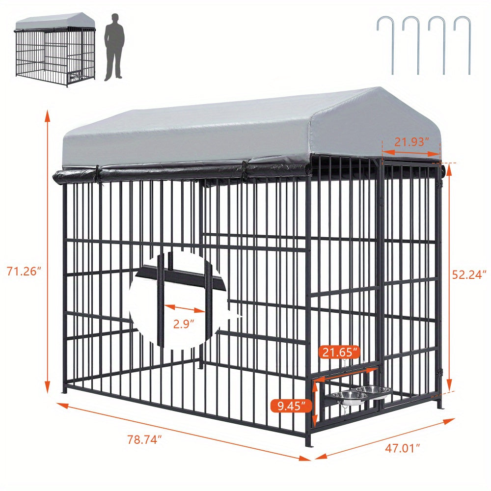 Large Outdoor Dog Kennel