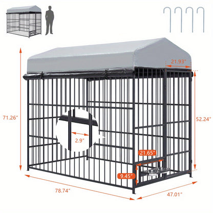 Large Outdoor Dog Kennel