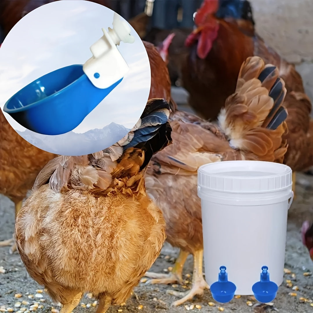 5-Pack Automatic Chicken Waterer Cups