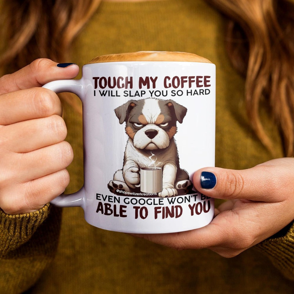 "Grumpy-Dog" 11oz Ceramic Coffee Mug