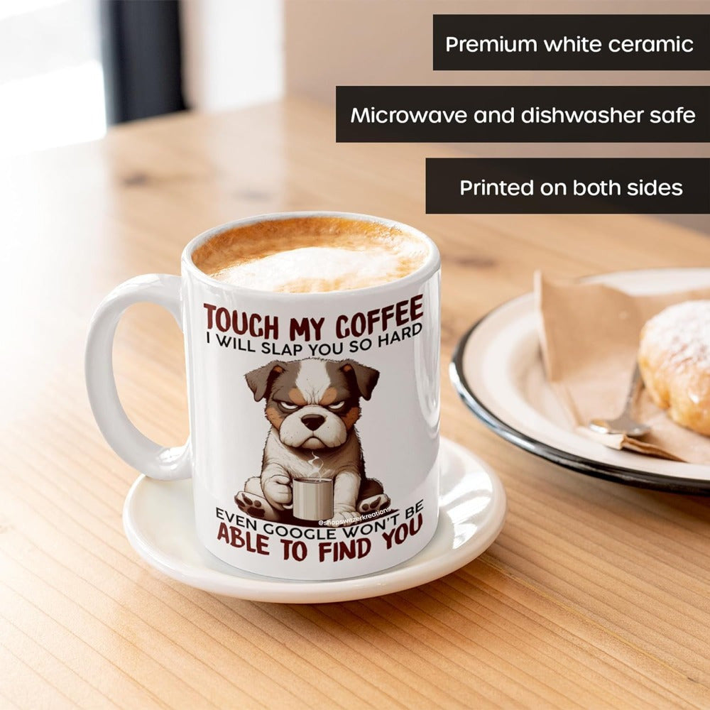 "Grumpy-Dog" 11oz Ceramic Coffee Mug