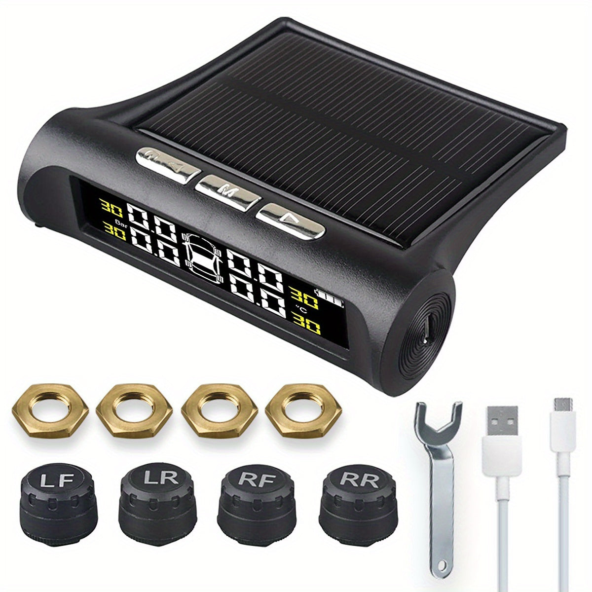 Solar Tire Pressure Monitoring System