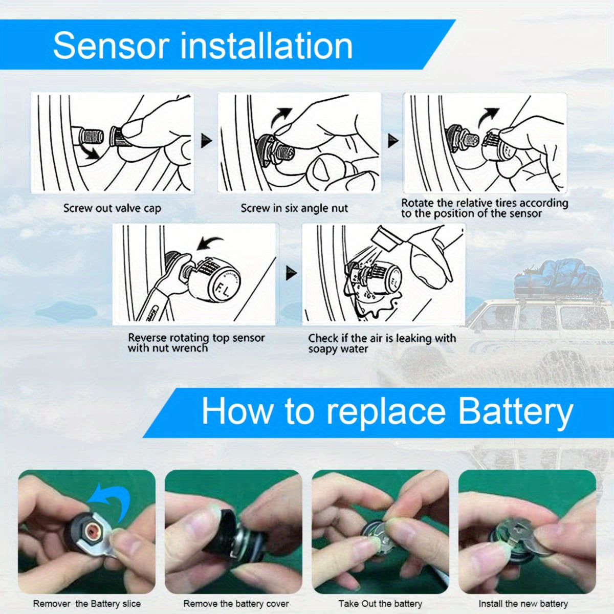 Solar Tire Pressure Monitoring System