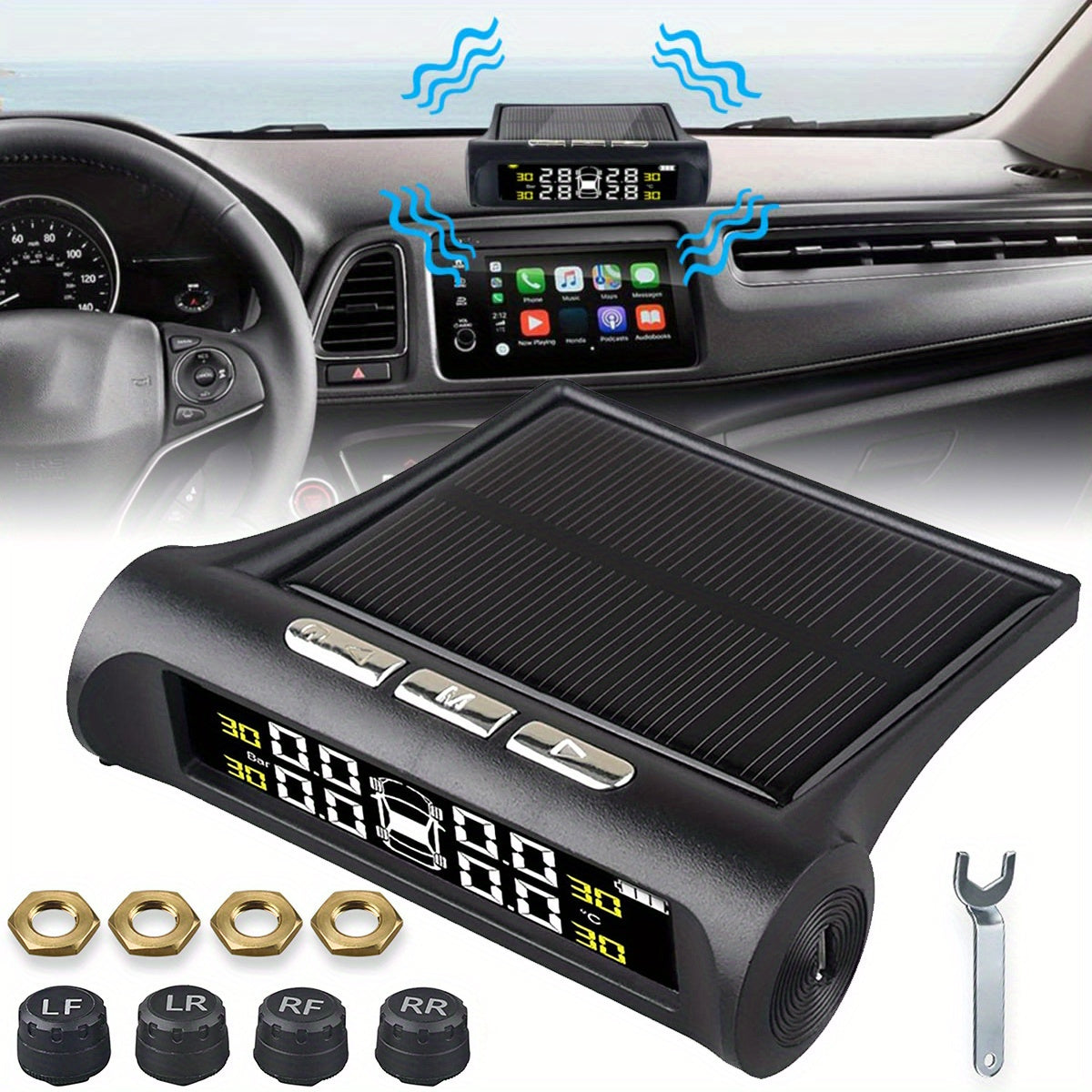 Solar Tire Pressure Monitoring System