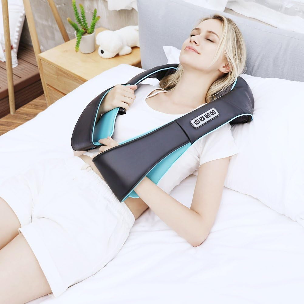 SHIATSU Back, Shoulder & Neck Massager with Heat