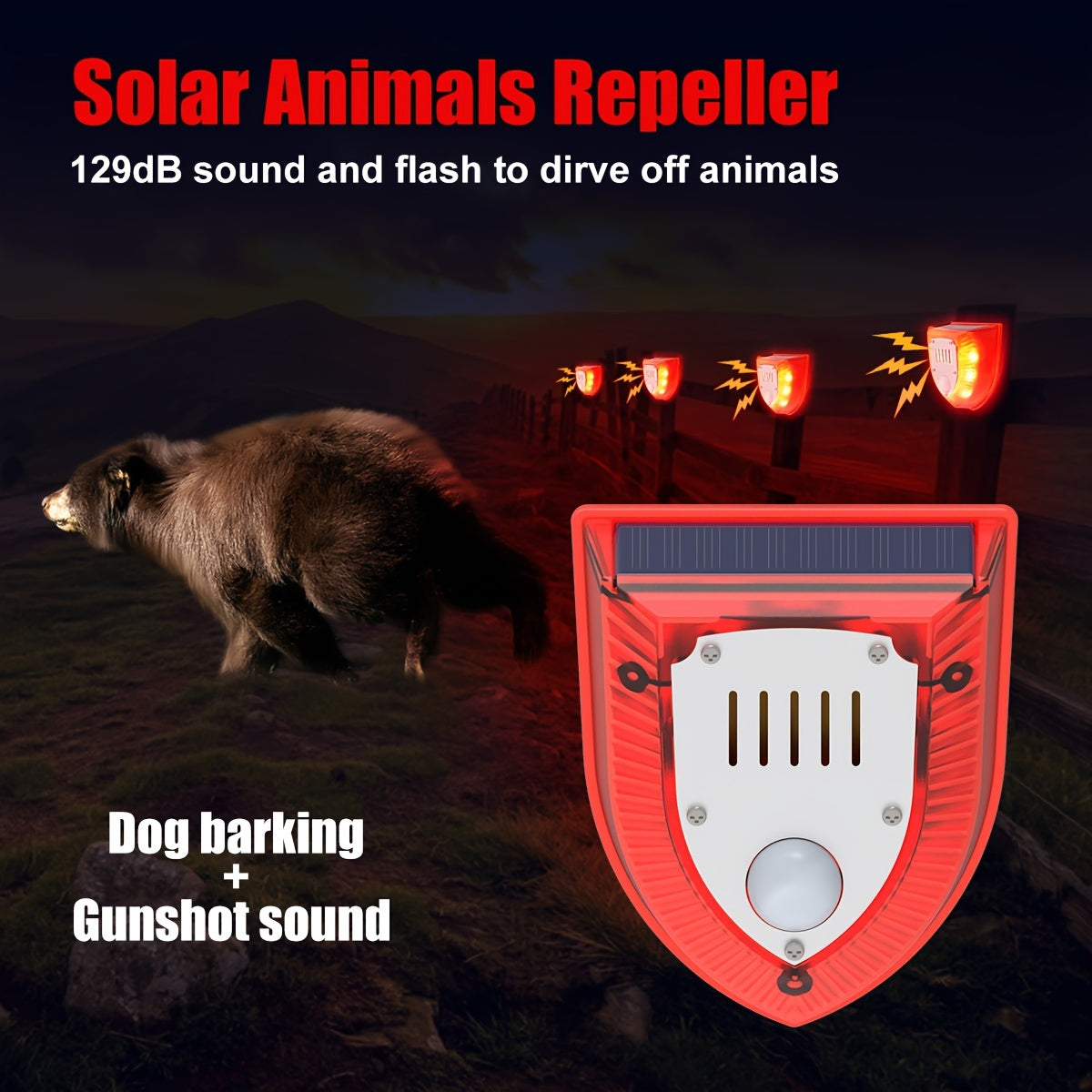 Solar-Powered Outdoor Security Alarm