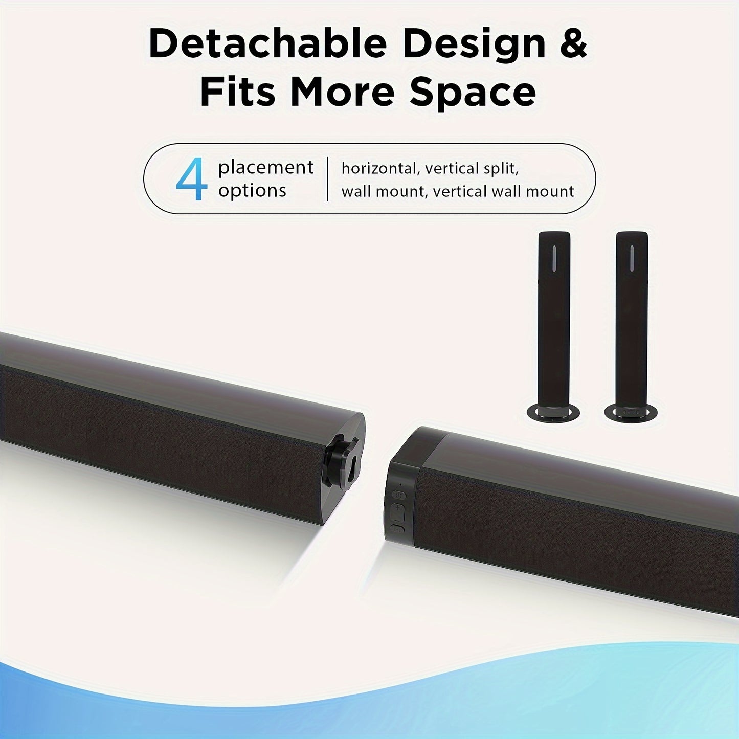 70W Sound Bar for TV