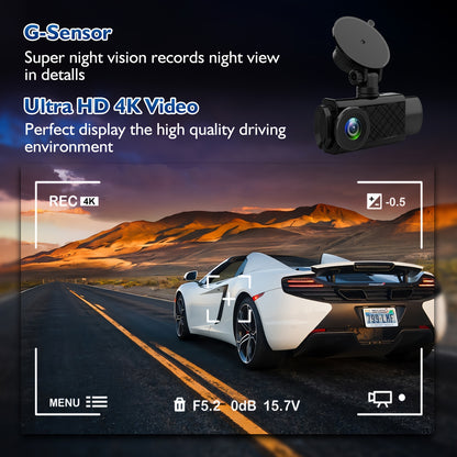 4K HD Dash Cam