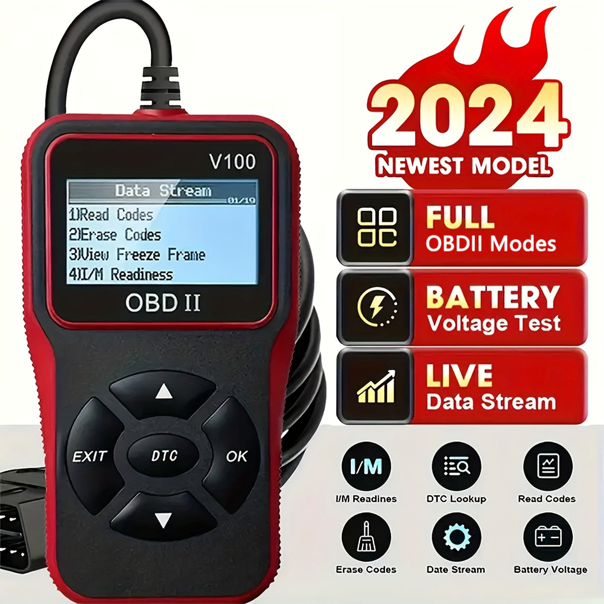 OBD2 Scanner All-in-One