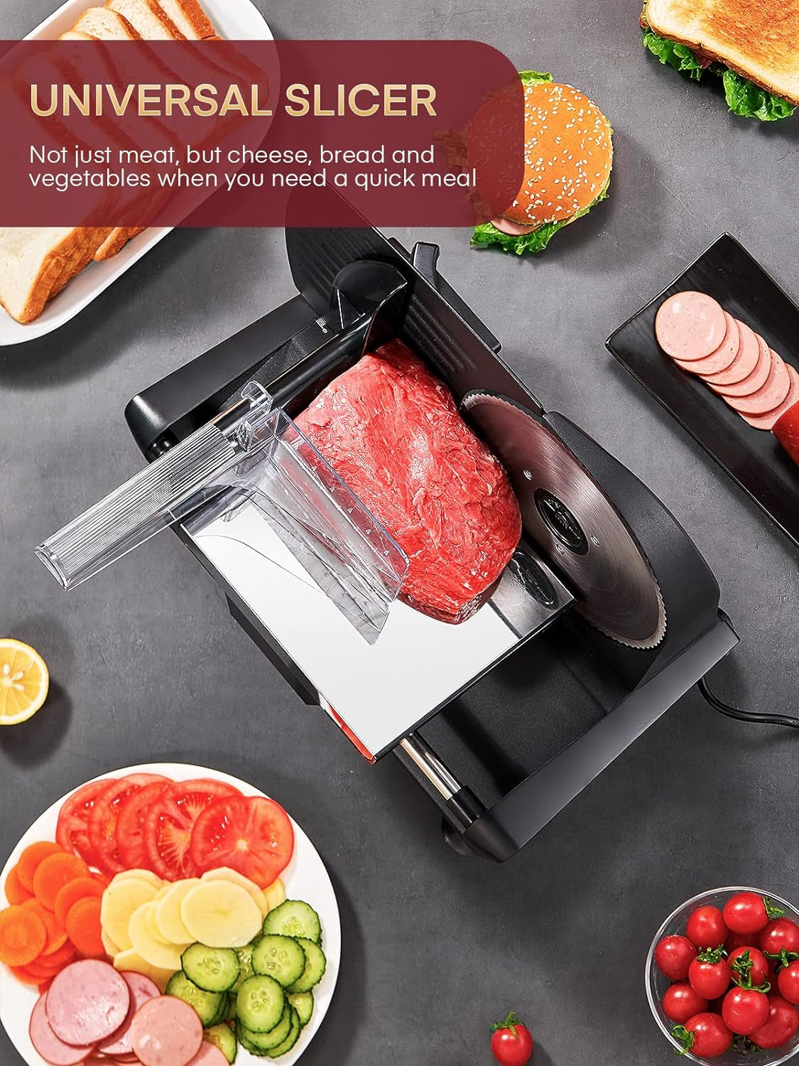 Universal Home Deli Meat Slicer