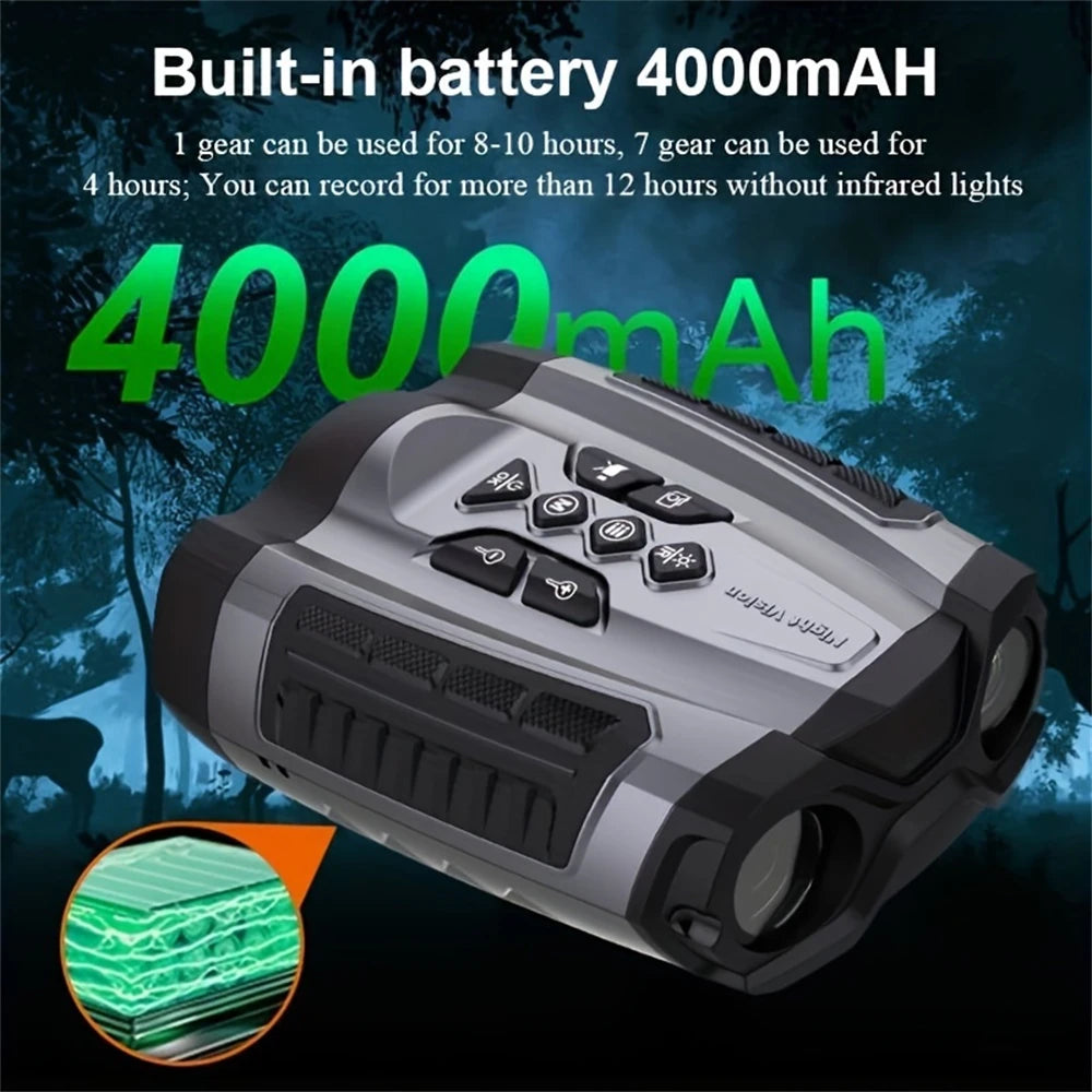 Portable 300M Infrared Night Vision Binoculars