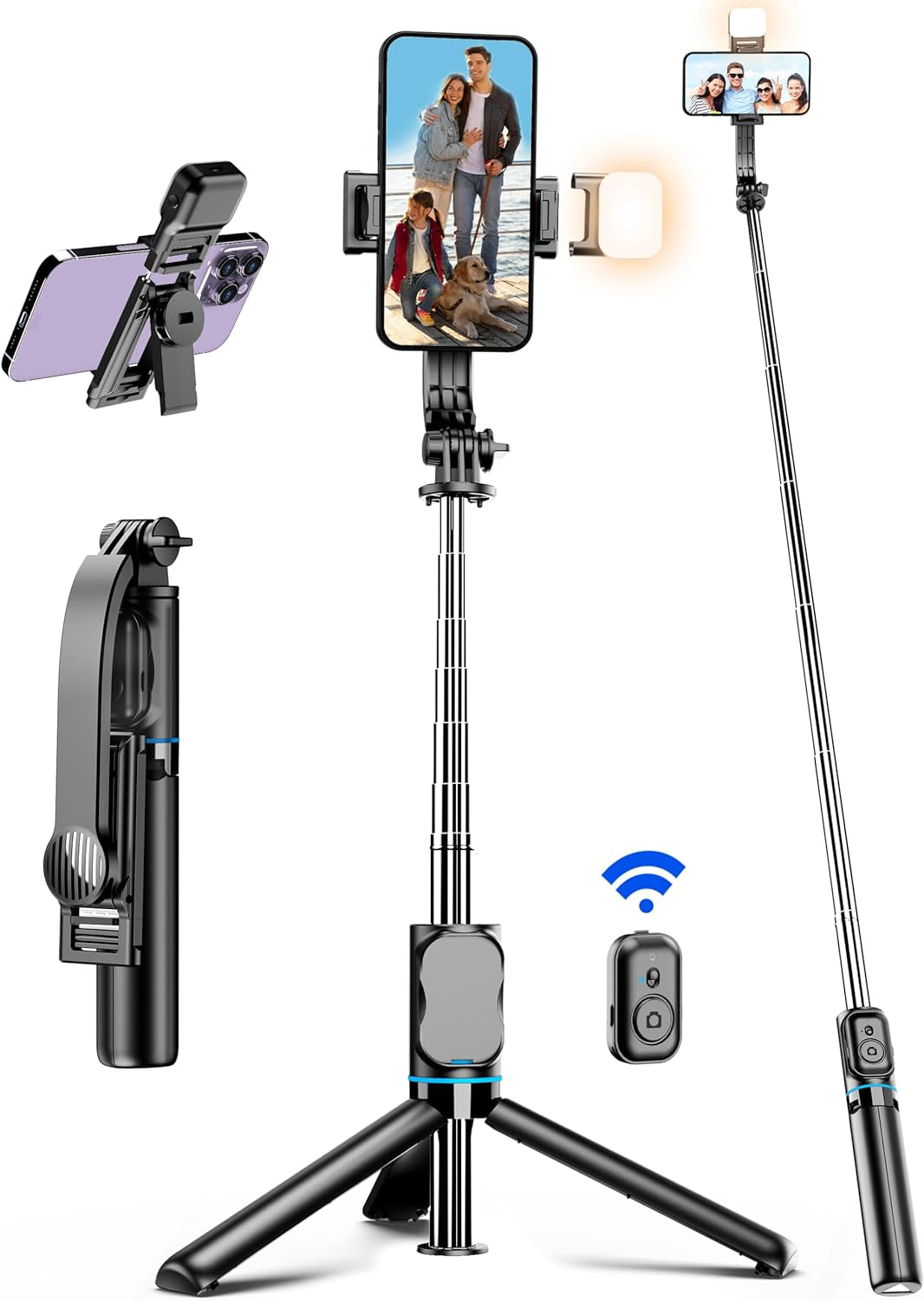 41" Extendable Selfie Stick Tripod