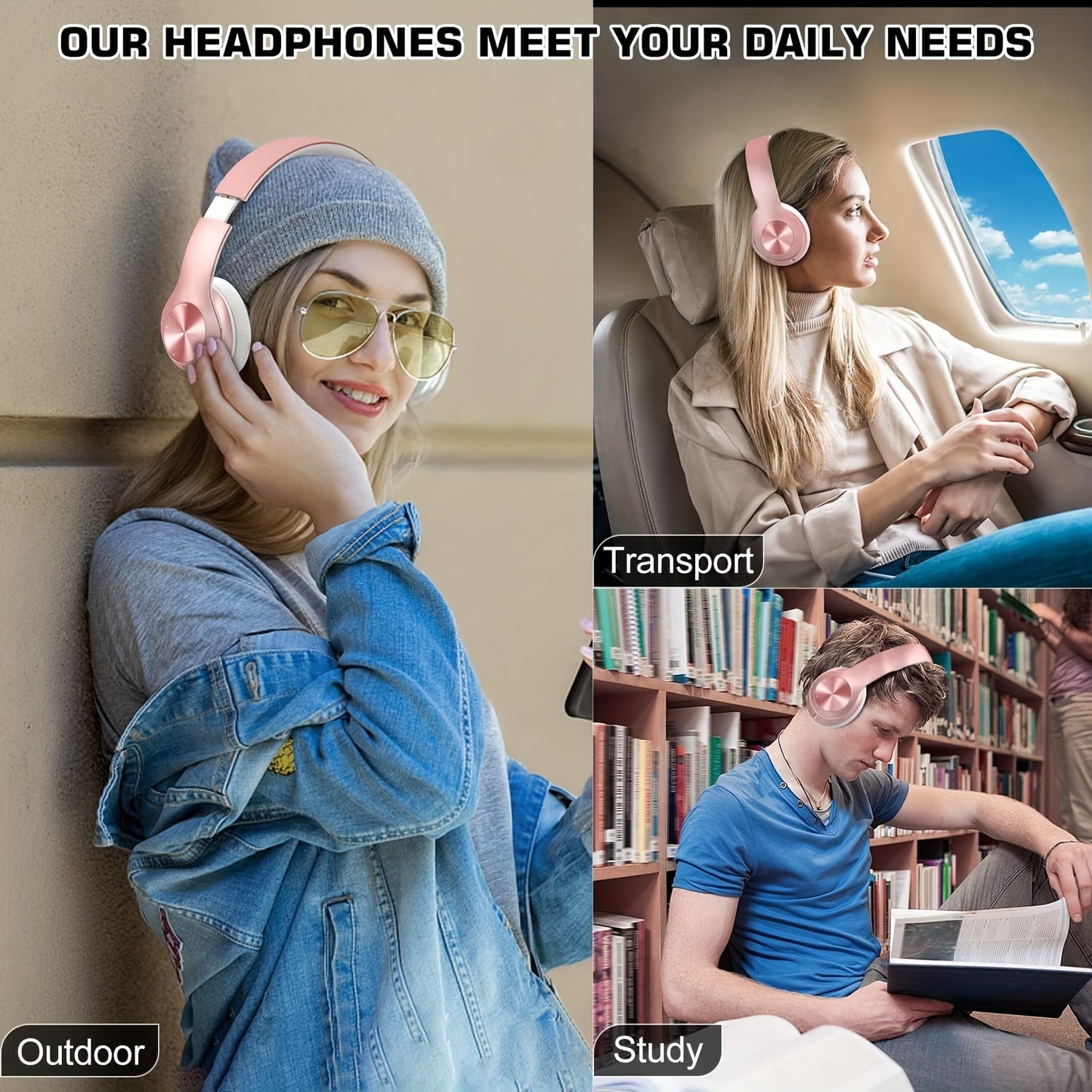 Wireless Bluetooth Headphones