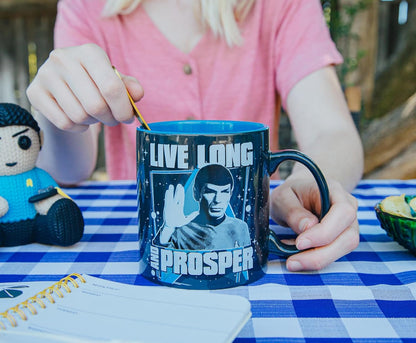 SPOCK Live Long and Prosper Ceramic Mug