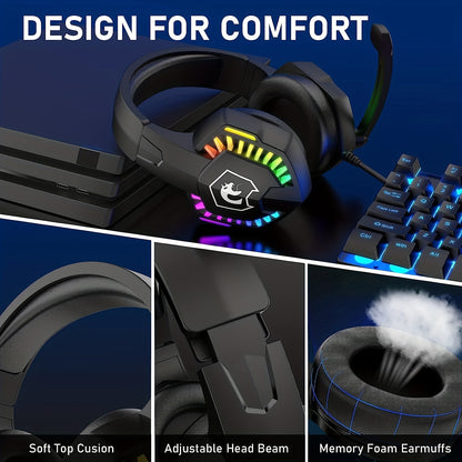 LED Gaming Keyboard Combo Set