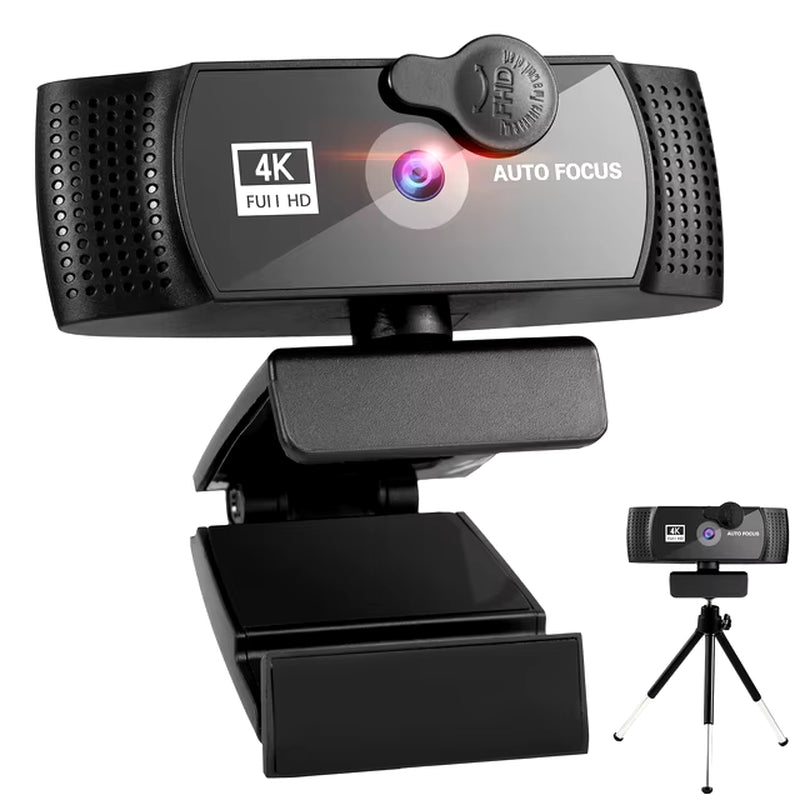 2-4-8K Auto-Focus Webcam