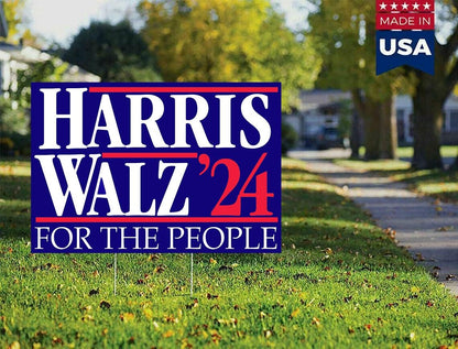 Harris/Walz Election Yard Sign