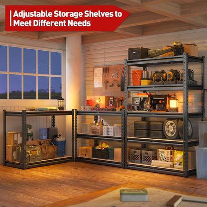 Heavy Duty 1-Ton Garage Shelving Unit