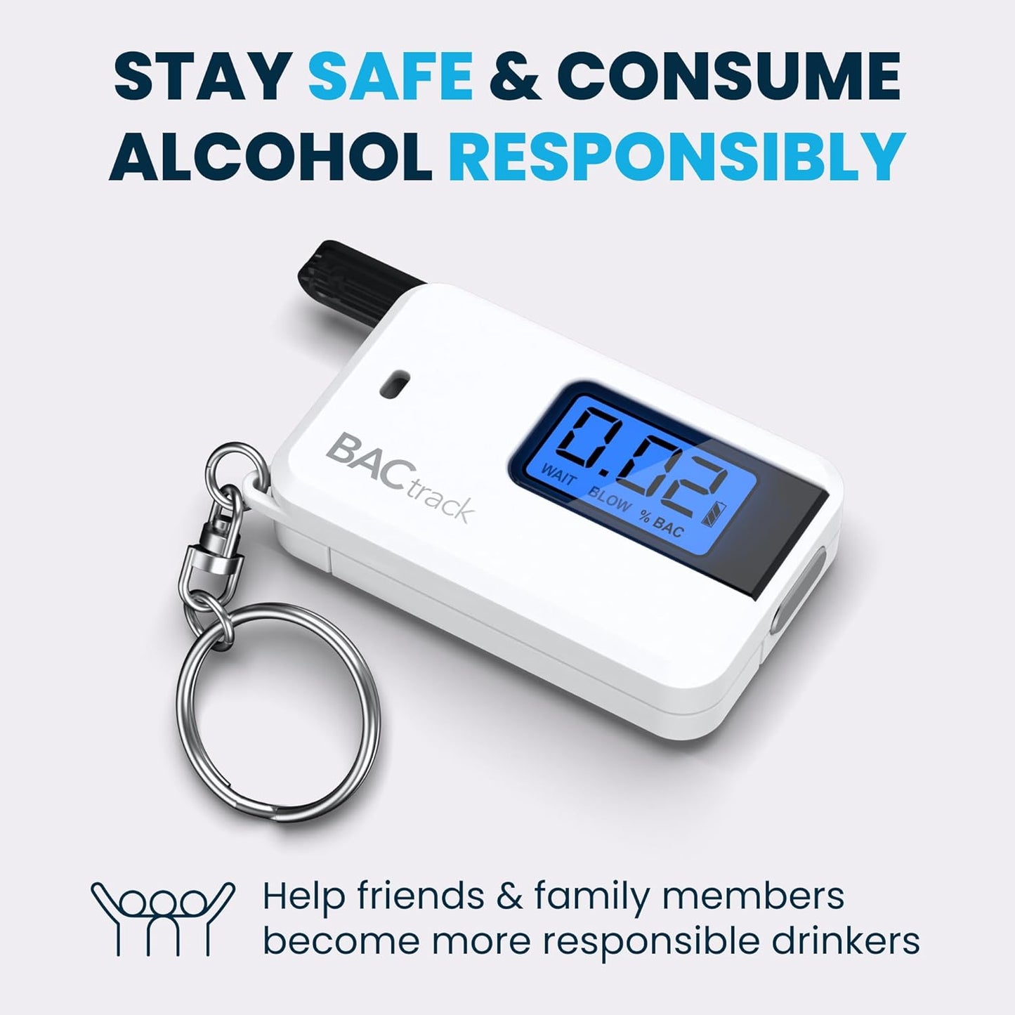 BACTRACK Pocket Keychain Breathalyzer