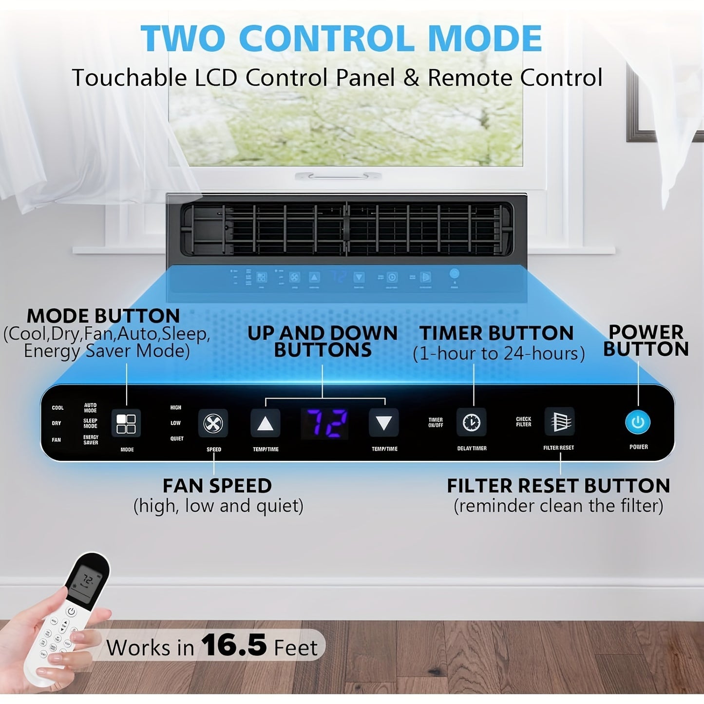 Window A/C Unit 10,000 BTU