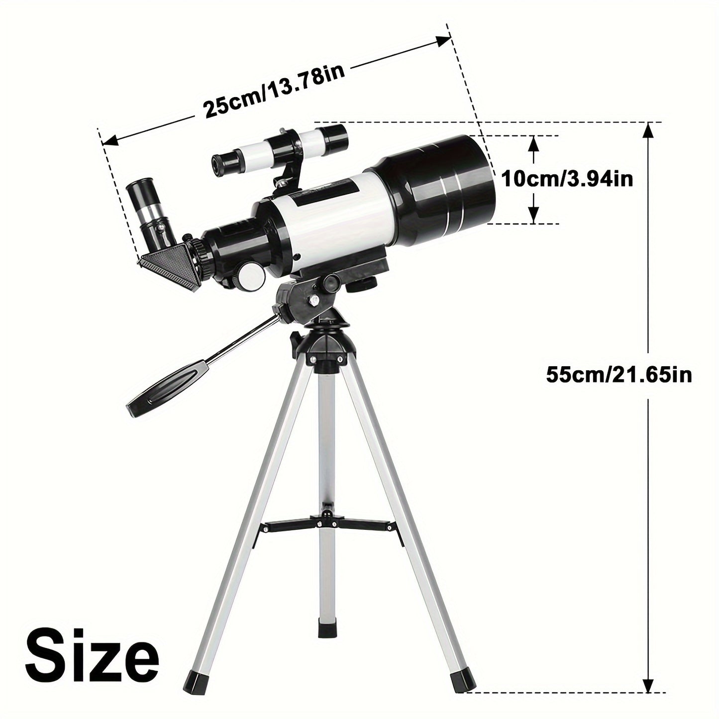 LOVEWE High-Power Telescope (150X)