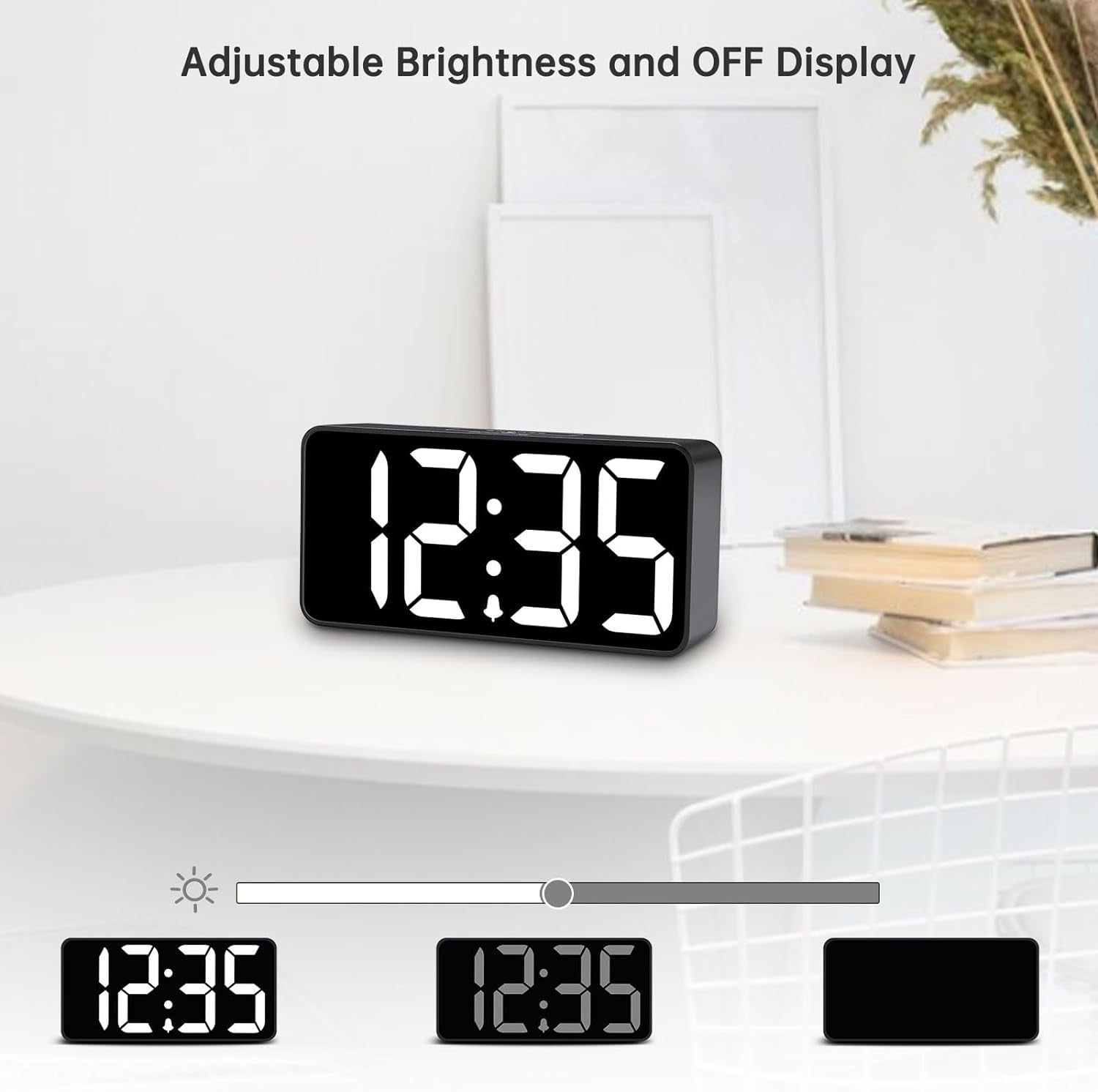 DreamSky Large Display Alarm Clock