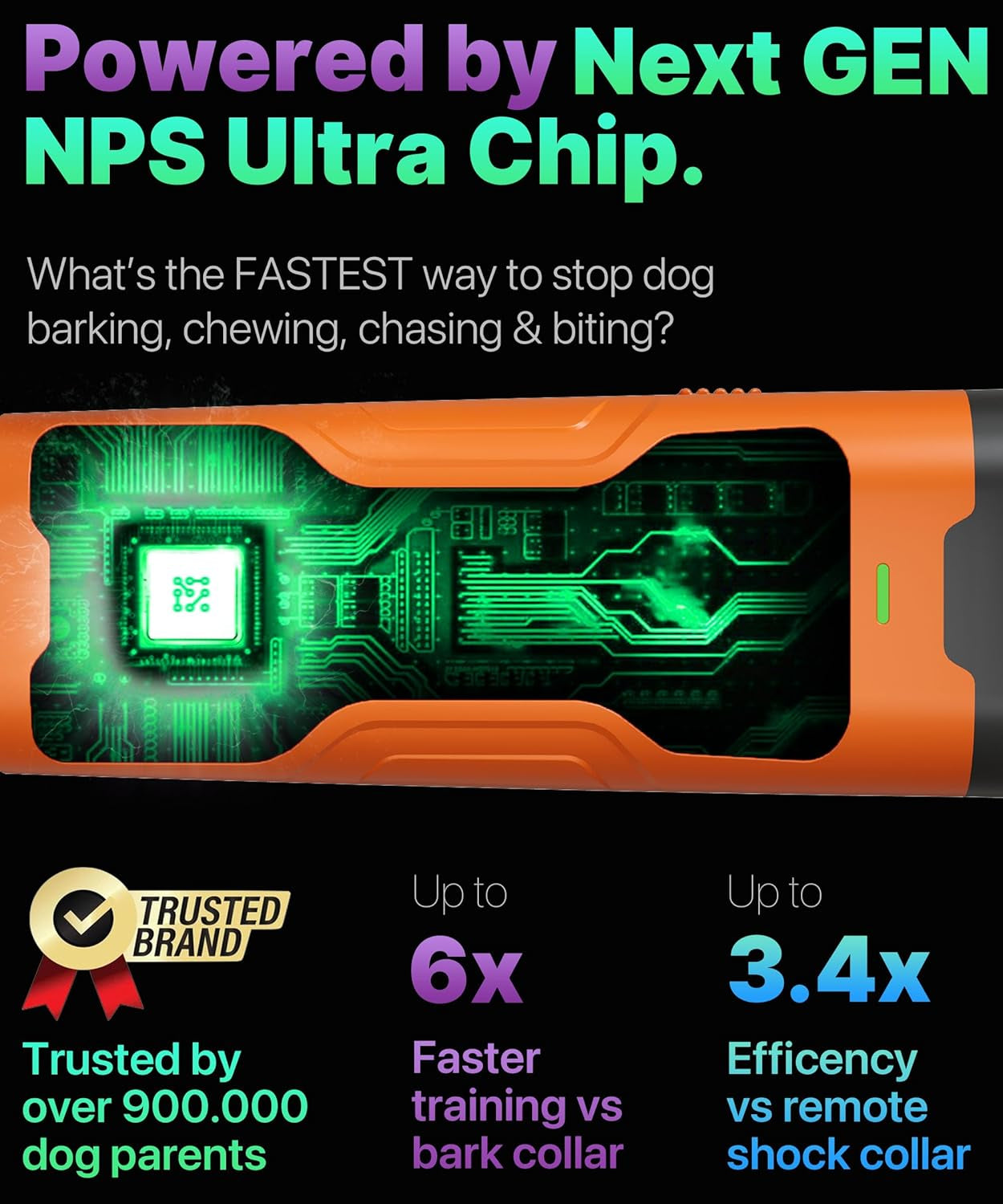 NPS Dog Ultrasonic Bark Control