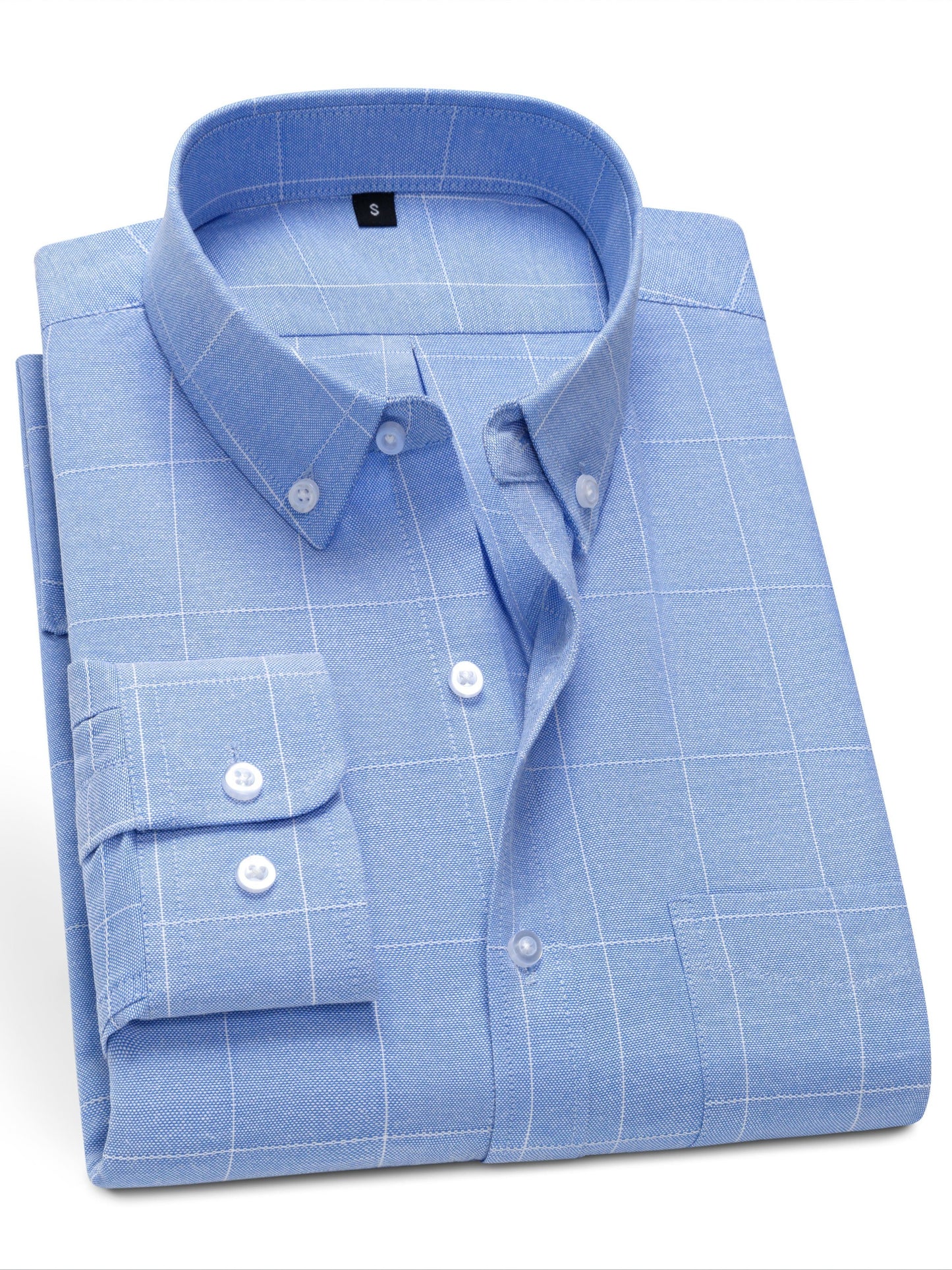 Men's "Dress-to-Impress" Checkered Shirt