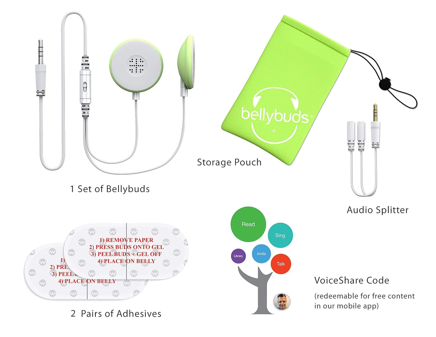 BellyBuds Baby Bump Headphones