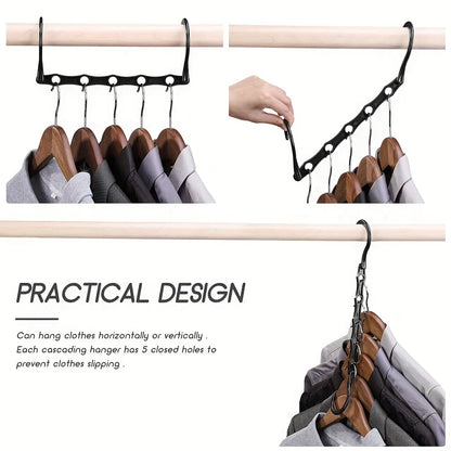 Closet Space-Saving Hangers